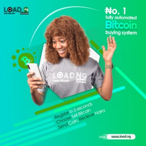 What are the steps to sell bitcoin for cash in Nigeria or other Crypto on LoadNG